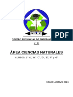 2024 - 2° Área de Ciencias Naturales - Repaso