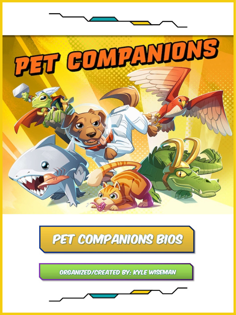 New Expansion- Pet Companions : r/MarvelUnited