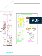 Detalle de Refuerzo para Tuberia de Ø2" Y Ø4": Planta Segundo Piso Planta Segundo Piso