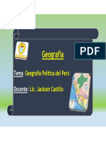 Geografía Política Del Perú