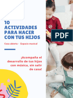 10 Actividades, Casa Abierta Espacio Musical.