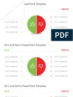 7910 01 Dos and Donts Powerpoint Template 16x9