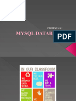 Pertemuan 1 Pengantar Kuliah Pemrograman Internet MySql