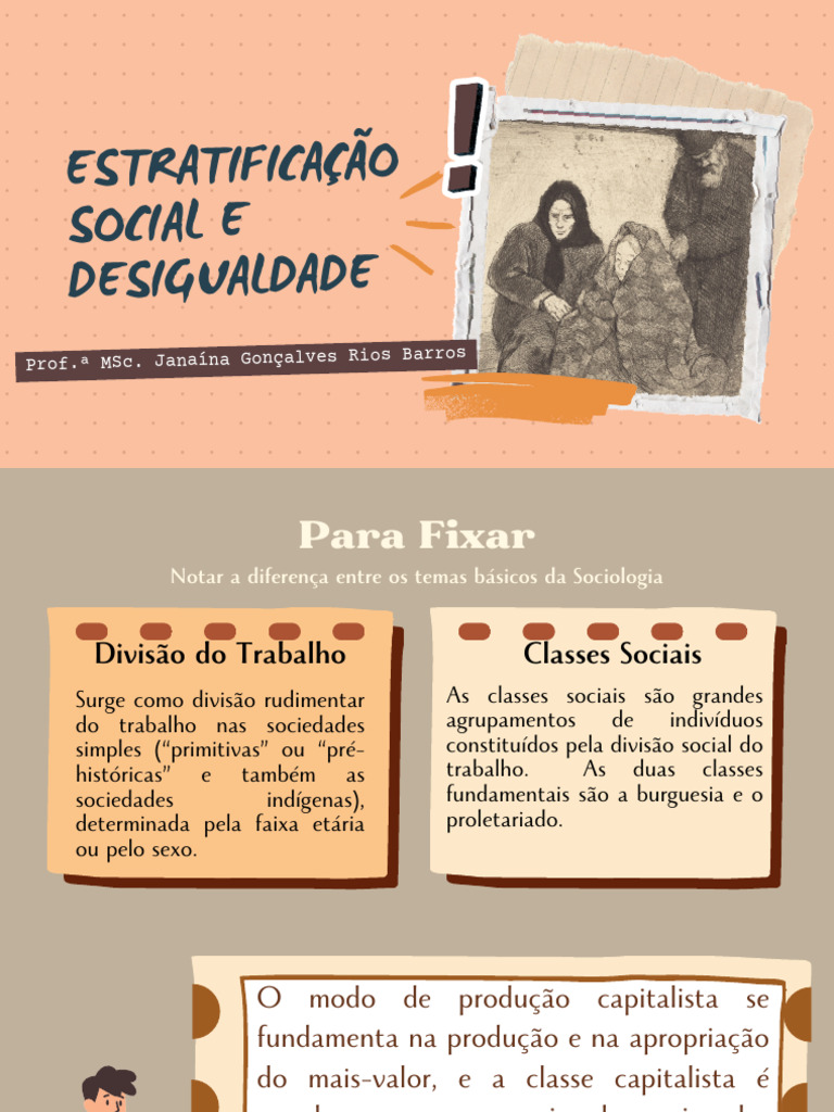 Estratificação e Desigualdade Social | PDF | Sociologia ...