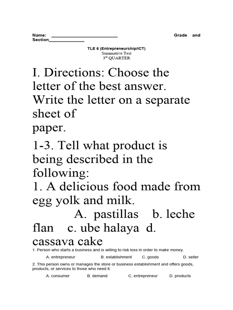 Summative test epptle pdf wiki videotelephony
