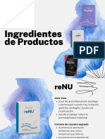 Ingredientes Productos Truvy