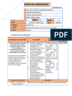 Sesión de aprendizaje---C Y T