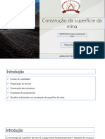 Construcao Da Superficie Da Mina