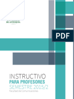 Instructivo Profesores