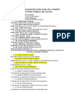 Relacion de Autoridades y Representantes de Instituciones Publicas