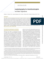 Clinical Electroencephalography For Anesthesiologists: Part I: Background and Basic Signatures
