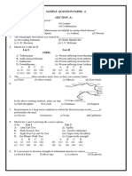 SAMPLE QUESTION PAPER 4