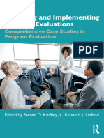 Designing and Implementing Effective Evaluations - Comprehensive Case Studies in Program Evaluation