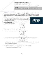 PRIMER PARCIAL (SOLUCIÓN) - Análisis Micro 2023