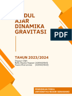 Bahan Ajar Dinamika Gravitasi