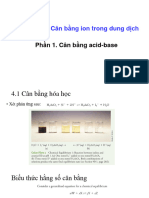 Chapter 4. Cân bằng ion trong dung dich (part 1)