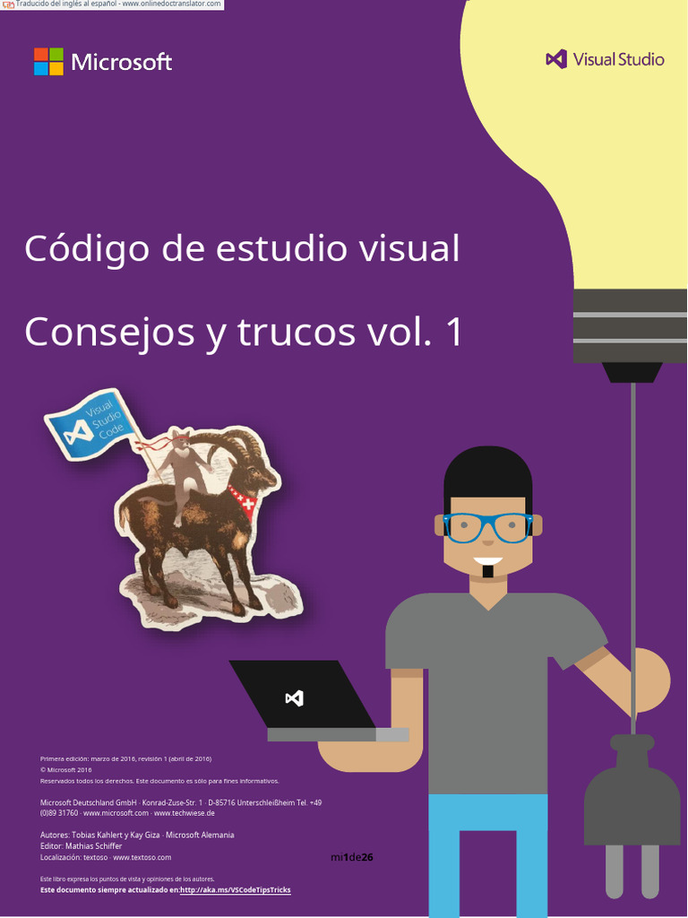 Consejos y trucos para Visual Studio Code | PDF | Archivo de ...