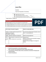 lesson plan- test anxiety