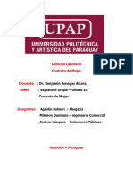 Derecho Laboral LL Contrato de Mujer