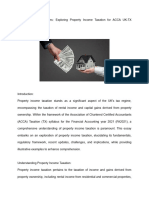 Maximizing Returns_ Exploring Property Income Taxation for ACCA UK-TX FA2021