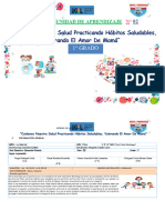 UNIDAD DE  APRENDIZAJE N° 2 -PRIMER GRADO