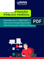 Decreto Lei N 200 1967 Estrutura Organizacional Da Administracao Publica Federal