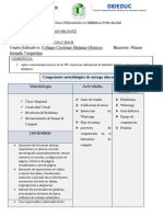 Planificacion CUARTO SECRETARIADO BILINGÛE, Primer Bimestre 2024