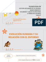 Evolución Relación Hombre-Naturaleza