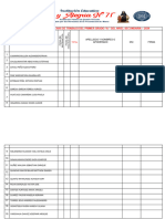 Registro de Entrega de Fichas de Trabajo Del Nivel Secundaria 1ro-A - 080321