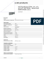 Tableros de Distribución Eléctrica NQ - NQ304AB225F