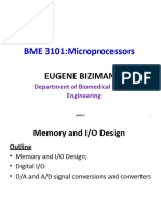 Memory and IO Design