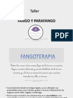 Fangoterapia y Parafango