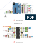 Pinout Arduino Uno