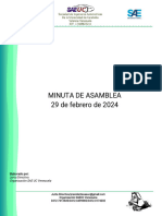SAE 005-2024 Minuta de Asamblea General 29-02-2024