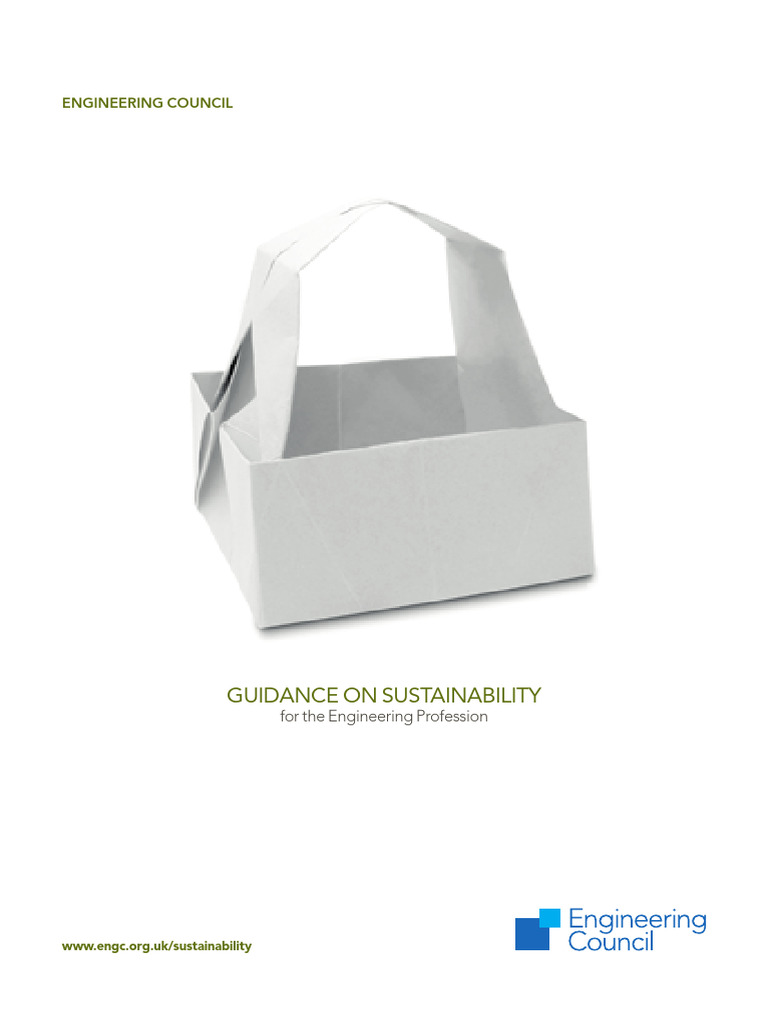 Engineering Sustainability Guide | PDF | Sustainability | Sustainable ...