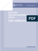 Estudo Socioeconomico 2004 Saogoncalo