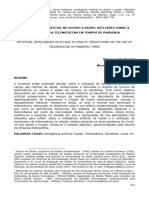 19. Inteligência Artificial No Acesso a Saúde. Reflexões Sobre a Utilização Da Telemedicina Em Tempos de Pándemia Autor Marcos Leite Garcia e Nicole Felisberto Maciel