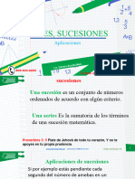 Series y Sucesiones Aplicacion