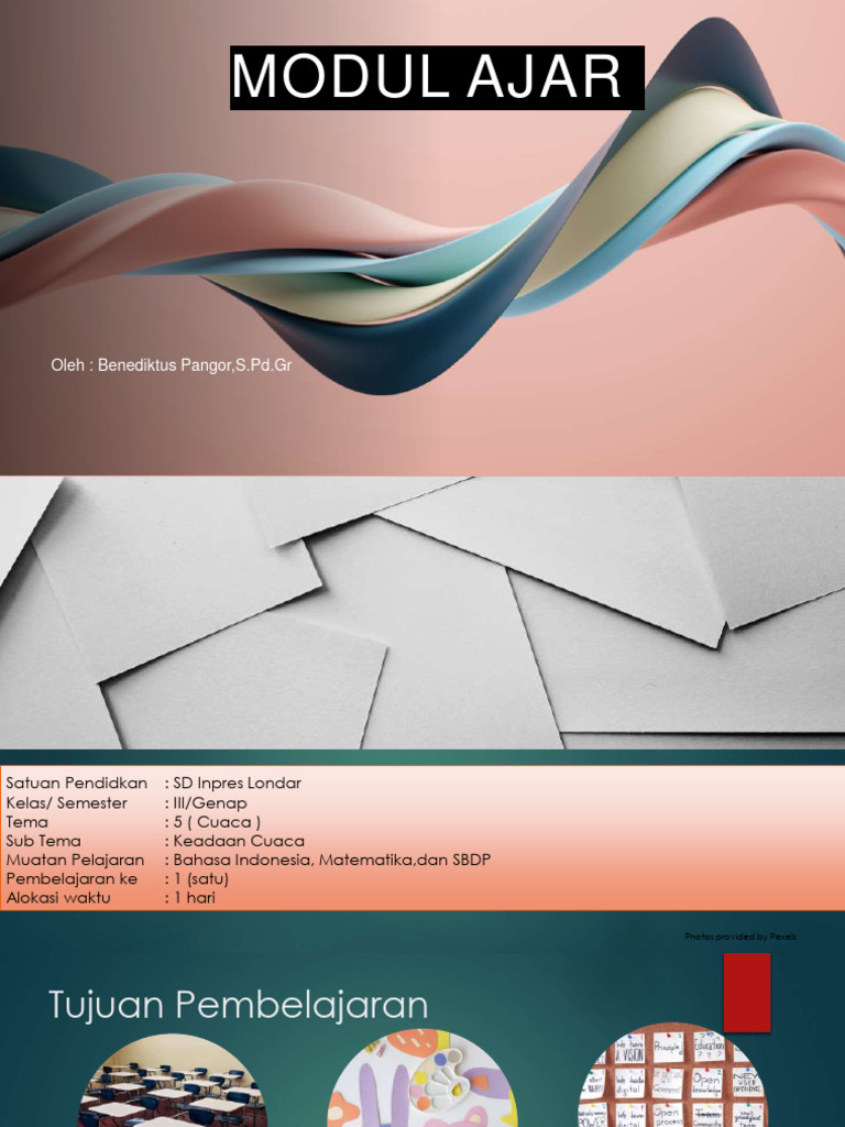 Modul Ajar Kelas 3 Benediktus Pangor Pdf
