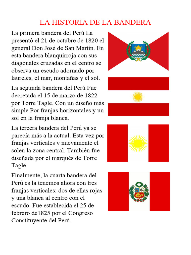 LA HISTORIA DE LA BANDERA | PDF