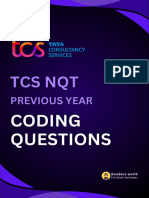 TCS NQT Previous Year Questions & Answers