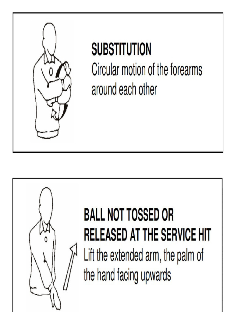 VOLLEYBALL REFEREE HAND SIGNAL PDF
