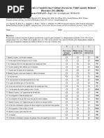 CBCL Child Behavior Checklist Achenbach | PDF | Psychopathologie ...