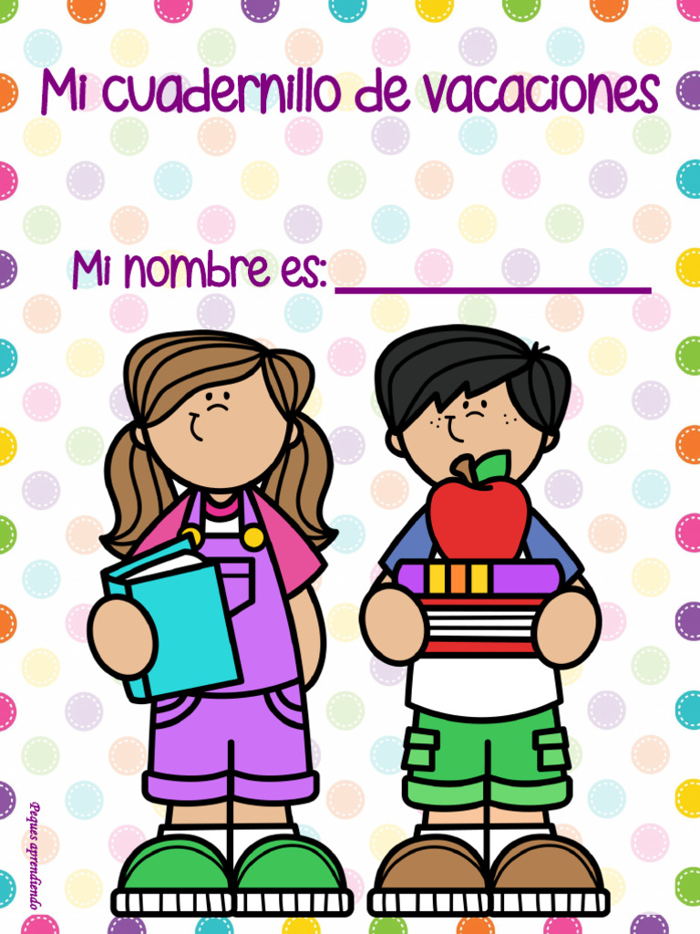 Cuadernillo De Vacaciones Pdf