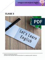 Clase 3 Inglés II