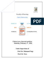 Medication Cardex