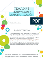 Tema 3. Motivación y Automotivación