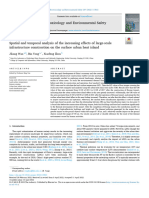 Spatial and Temporal Analysis of The Increasing Effects 2022 Ecotoxicology A