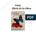 Analisis de La Obra en El Tiempo de Las Mariposas - Leondina Montero Quezada