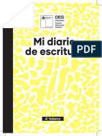 DIARIO DE ESCRITURA 4to Basico